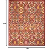 image:imageNourison Home Allur Sage Ivory 53 x 73 Area Rug  Easy Clean Non Shedding Bed Room Living Room Dining Room Kitchen 5 x 7Red Multicolor