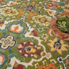 image:imageNourison Home Allur Sage Ivory 53 x 73 Area Rug  Easy Clean Non Shedding Bed Room Living Room Dining Room Kitchen 5 x 7Sage Ivory