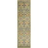 image:imageNourison Home Allur Sage Ivory 53 x 73 Area Rug  Easy Clean Non Shedding Bed Room Living Room Dining Room Kitchen 5 x 7Sage Ivory