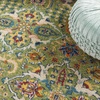 image:imageNourison Home Allur Sage Ivory 53 x 73 Area Rug  Easy Clean Non Shedding Bed Room Living Room Dining Room Kitchen 5 x 7Sage Ivory