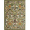 image:imageNourison Home Allur Sage Ivory 53 x 73 Area Rug  Easy Clean Non Shedding Bed Room Living Room Dining Room Kitchen 5 x 7Sage Ivory