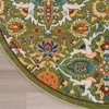 image:imageNourison Home Allur Sage Ivory 53 x 73 Area Rug  Easy Clean Non Shedding Bed Room Living Room Dining Room Kitchen 5 x 7Sage Ivory