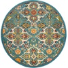 image:imageNourison Home Allur Sage Ivory 53 x 73 Area Rug  Easy Clean Non Shedding Bed Room Living Room Dining Room Kitchen 5 x 7Turquoise Ivory