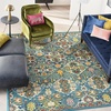 image:imageNourison Home Allur Sage Ivory 53 x 73 Area Rug  Easy Clean Non Shedding Bed Room Living Room Dining Room Kitchen 5 x 7Turquoise Ivory