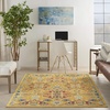 image:imageNourison Home Allur Sage Ivory 53 x 73 Area Rug  Easy Clean Non Shedding Bed Room Living Room Dining Room Kitchen 5 x 7Yellow Multicolor