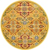 image:imageNourison Home Allur Sage Ivory 53 x 73 Area Rug  Easy Clean Non Shedding Bed Room Living Room Dining Room Kitchen 5 x 7Yellow Multicolor
