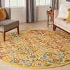 image:imageNourison Home Allur Sage Ivory 53 x 73 Area Rug  Easy Clean Non Shedding Bed Room Living Room Dining Room Kitchen 5 x 7Yellow Multicolor