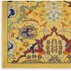 image:imageNourison Home Allur Sage Ivory 53 x 73 Area Rug  Easy Clean Non Shedding Bed Room Living Room Dining Room Kitchen 5 x 7Yellow Multicolor