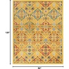 image:imageNourison Home Allur Sage Ivory 53 x 73 Area Rug  Easy Clean Non Shedding Bed Room Living Room Dining Room Kitchen 5 x 7Yellow Multicolor