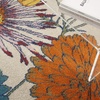 image:imageNourison Home Allur Yellow Multicolor 53 x 73 Area Rug  Easy Clean Non Shedding Bed Room Living Room Dining Room Kitchen 5 x 7Ivory Multicolor