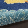 image:imageNourison Home Allur Yellow Multicolor 53 x 73 Area Rug  Easy Clean Non Shedding Bed Room Living Room Dining Room Kitchen 5 x 7Navy Multicolor