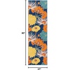 image:imageNourison Home Allur Yellow Multicolor 53 x 73 Area Rug  Easy Clean Non Shedding Bed Room Living Room Dining Room Kitchen 5 x 7Navy Multicolor