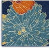 image:imageNourison Home Allur Yellow Multicolor 53 x 73 Area Rug  Easy Clean Non Shedding Bed Room Living Room Dining Room Kitchen 5 x 7Navy Multicolor
