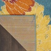 image:imageNourison Home Allur Yellow Multicolor 53 x 73 Area Rug  Easy Clean Non Shedding Bed Room Living Room Dining Room Kitchen 5 x 7Turquoise Multicolor