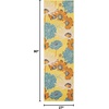 image:imageNourison Home Allur Yellow Multicolor 53 x 73 Area Rug  Easy Clean Non Shedding Bed Room Living Room Dining Room Kitchen 5 x 7Yellow Multicolor
