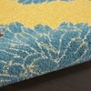 image:imageNourison Home Allur Yellow Multicolor 53 x 73 Area Rug  Easy Clean Non Shedding Bed Room Living Room Dining Room Kitchen 5 x 7Yellow Multicolor
