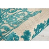 image:imageNourison Home Aloha Aqua 96 x 13 Area Rug  Easy Clean Non Shedding Bed Room Living Room Dining Room Kitchen 10 x 13Aqua