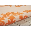 image:imageNourison Home Aloha Aqua 96 x 13 Area Rug  Easy Clean Non Shedding Bed Room Living Room Dining Room Kitchen 10 x 13Orange