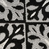image:imageNourison Home Aloha Blue 9 x 12 Area Rug  Easy Clean Non Shedding Bed Room Living Room Dining Room Kitchen 9 x 12Black White