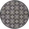 image:imageNourison Home Aloha Blue 9 x 12 Area Rug  Easy Clean Non Shedding Bed Room Living Room Dining Room Kitchen 9 x 12Black White
