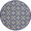 image:imageNourison Home Aloha Blue 9 x 12 Area Rug  Easy Clean Non Shedding Bed Room Living Room Dining Room Kitchen 9 x 12Blue