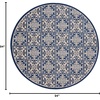 image:imageNourison Home Aloha Blue 9 x 12 Area Rug  Easy Clean Non Shedding Bed Room Living Room Dining Room Kitchen 9 x 12Blue