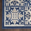 image:imageNourison Home Aloha Blue 9 x 12 Area Rug  Easy Clean Non Shedding Bed Room Living Room Dining Room Kitchen 9 x 12Blue