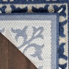 image:imageNourison Home Aloha Blue 9 x 12 Area Rug  Easy Clean Non Shedding Bed Room Living Room Dining Room Kitchen 9 x 12Blue