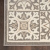 image:imageNourison Home Aloha Blue 9 x 12 Area Rug  Easy Clean Non Shedding Bed Room Living Room Dining Room Kitchen 9 x 12Ivory Grey