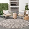 image:imageNourison Home Aloha Blue 9 x 12 Area Rug  Easy Clean Non Shedding Bed Room Living Room Dining Room Kitchen 9 x 12Ivory Grey