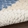 image:imageNourison Home Aloha Blue Grey 36 x 56 Area Rug  Easy Clean Non Shedding Bed Room Living Room Dining Room Kitchen 4 x 6BlueGrey