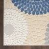 image:imageNourison Home Aloha Blue Grey 36 x 56 Area Rug  Easy Clean Non Shedding Bed Room Living Room Dining Room Kitchen 4 x 6BlueGrey