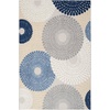 image:imageNourison Home Aloha Blue Grey 36 x 56 Area Rug  Easy Clean Non Shedding Bed Room Living Room Dining Room Kitchen 4 x 6BlueGrey