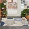 image:imageNourison Home Aloha Blue Grey 36 x 56 Area Rug  Easy Clean Non Shedding Bed Room Living Room Dining Room Kitchen 4 x 6BlueGrey