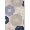image:imageNourison Home Aloha Blue Grey 36 x 56 Area Rug  Easy Clean Non Shedding Bed Room Living Room Dining Room Kitchen 4 x 6BlueGrey
