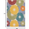 image:imageNourison Home Aloha Blue Grey 36 x 56 Area Rug  Easy Clean Non Shedding Bed Room Living Room Dining Room Kitchen 4 x 6Multi Color