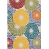 image:imageNourison Home Aloha Blue Grey 36 x 56 Area Rug  Easy Clean Non Shedding Bed Room Living Room Dining Room Kitchen 4 x 6Multi Color