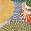image:imageNourison Home Aloha Blue Grey 36 x 56 Area Rug  Easy Clean Non Shedding Bed Room Living Room Dining Room Kitchen 4 x 6Multi Color