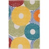 image:imageNourison Home Aloha Blue Grey 36 x 56 Area Rug  Easy Clean Non Shedding Bed Room Living Room Dining Room Kitchen 4 x 6Multi Color