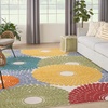 image:imageNourison Home Aloha Blue Grey 36 x 56 Area Rug  Easy Clean Non Shedding Bed Room Living Room Dining Room Kitchen 4 x 6Multi Color