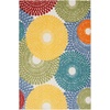 image:imageNourison Home Aloha Blue Grey 36 x 56 Area Rug  Easy Clean Non Shedding Bed Room Living Room Dining Room Kitchen 4 x 6Multi Color
