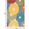 image:imageNourison Home Aloha Blue Grey 36 x 56 Area Rug  Easy Clean Non Shedding Bed Room Living Room Dining Room Kitchen 4 x 6Multi Color