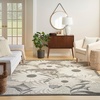 image:imageNourison Home Aloha Blue Grey 53 x 75 Area Rug  Easy Clean Non Shedding Bed Room Living Room Dining Room Kitchen 5 x 8Beige