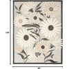 image:imageNourison Home Aloha Blue Grey 53 x 75 Area Rug  Easy Clean Non Shedding Bed Room Living Room Dining Room Kitchen 5 x 8Beige