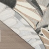 image:imageNourison Home Aloha Blue Grey 53 x 75 Area Rug  Easy Clean Non Shedding Bed Room Living Room Dining Room Kitchen 5 x 8Beige