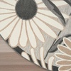image:imageNourison Home Aloha Blue Grey 53 x 75 Area Rug  Easy Clean Non Shedding Bed Room Living Room Dining Room Kitchen 5 x 8Beige