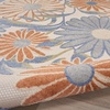 image:imageNourison Home Aloha Blue Grey 53 x 75 Area Rug  Easy Clean Non Shedding Bed Room Living Room Dining Room Kitchen 5 x 8Beige Multicolor