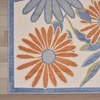image:imageNourison Home Aloha Blue Grey 53 x 75 Area Rug  Easy Clean Non Shedding Bed Room Living Room Dining Room Kitchen 5 x 8Beige Multicolor