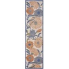 image:imageNourison Home Aloha Blue Grey 53 x 75 Area Rug  Easy Clean Non Shedding Bed Room Living Room Dining Room Kitchen 5 x 8Beige Multicolor