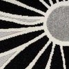 image:imageNourison Home Aloha Blue Grey 53 x 75 Area Rug  Easy Clean Non Shedding Bed Room Living Room Dining Room Kitchen 5 x 8Black White